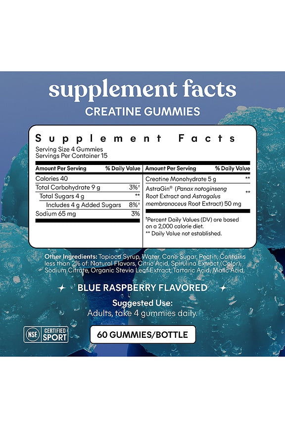 Creatine Body Toning Gummies
