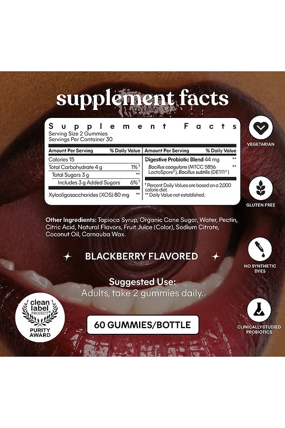 Debloat, Daily Digestive Gummies