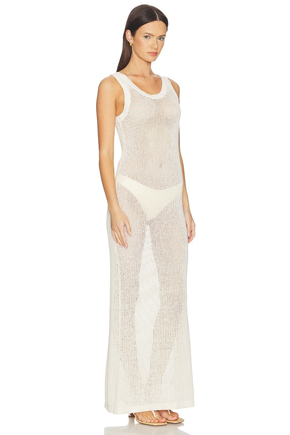 Tyler Open Knit Tank Dress