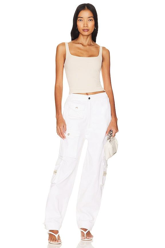 Scoop Ribbed Tank