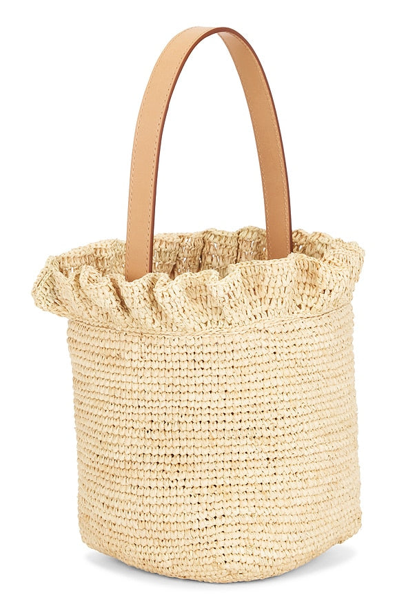 Laith Crochet Top Handle Bag