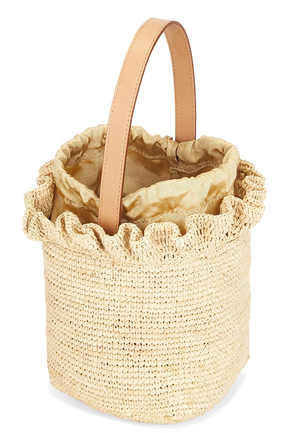 Laith Crochet Top Handle Bag