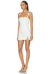 Zelma Beaded Mini Dress