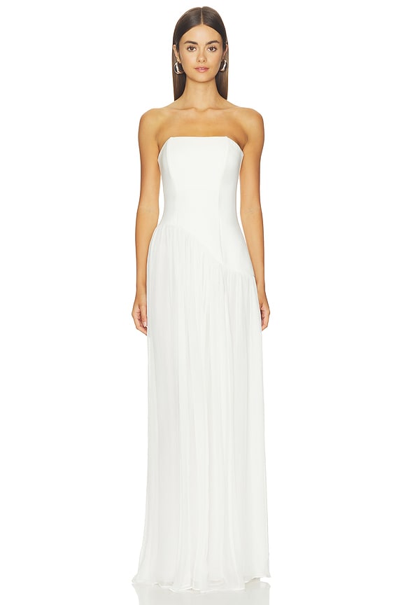 Alice Strapless Gown