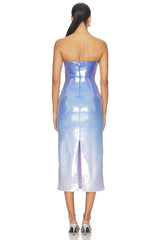 Alora Sequin Midi Dress
