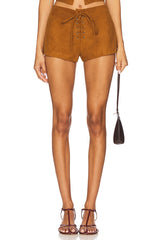 Noella Faux Suede Short