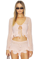 Blake Open Knit Cardigan