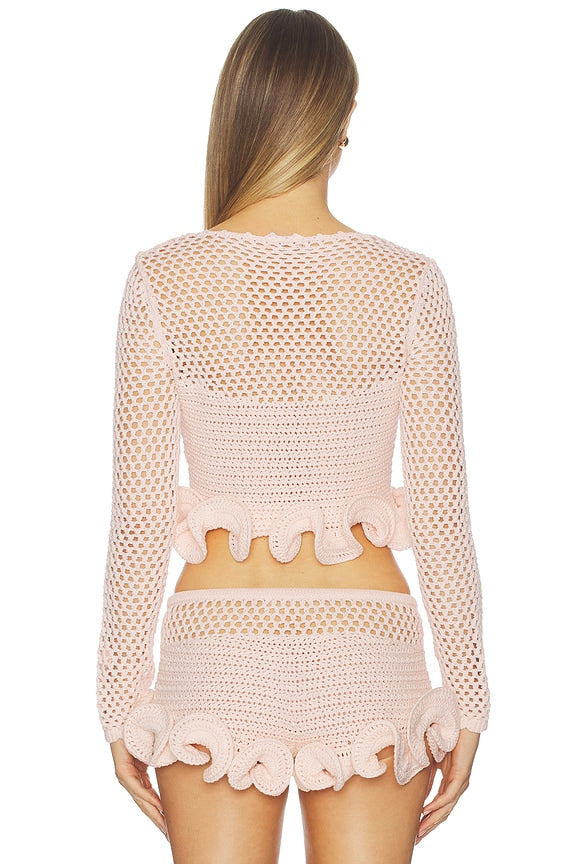 Blake Open Knit Cardigan