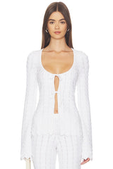 Polly Tie Front Cardigan