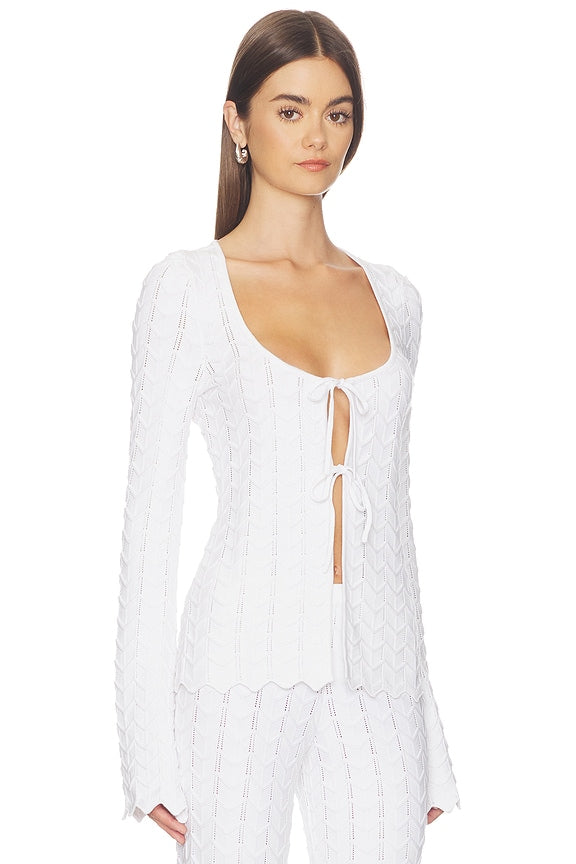 Polly Tie Front Cardigan