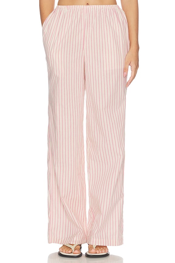 Rhodes Striped Linen Pant