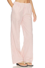 Rhodes Striped Linen Pant