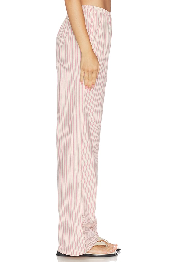 Rhodes Striped Linen Pant