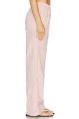 Rhodes Striped Linen Pant
