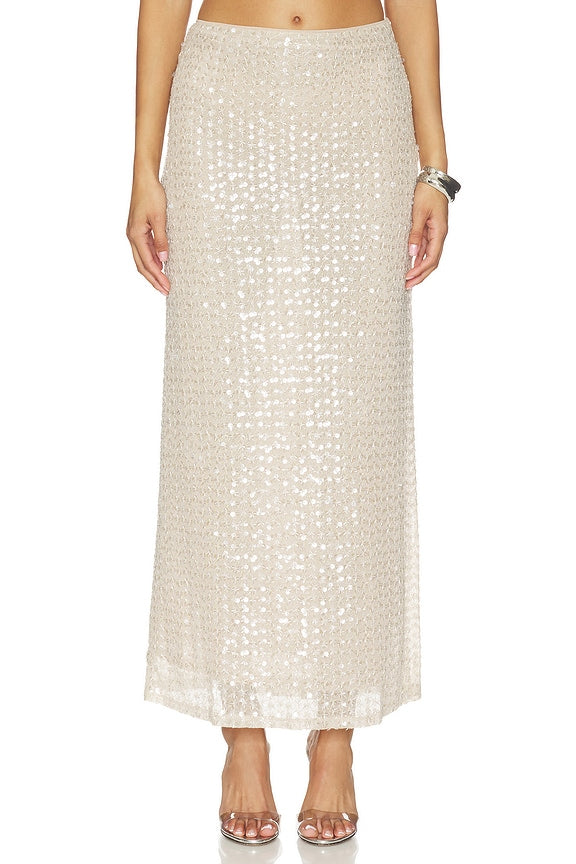 Clara Sequin Maxi Skirt