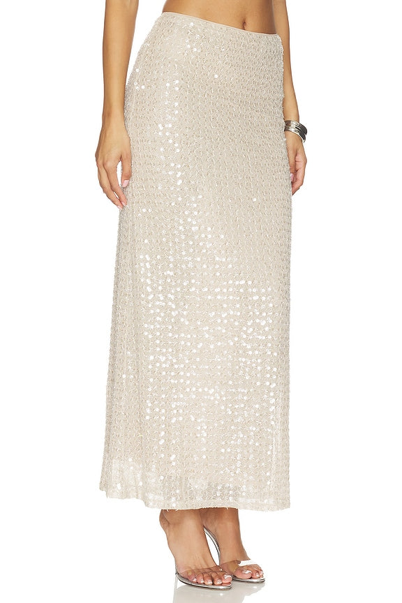 Clara Sequin Maxi Skirt