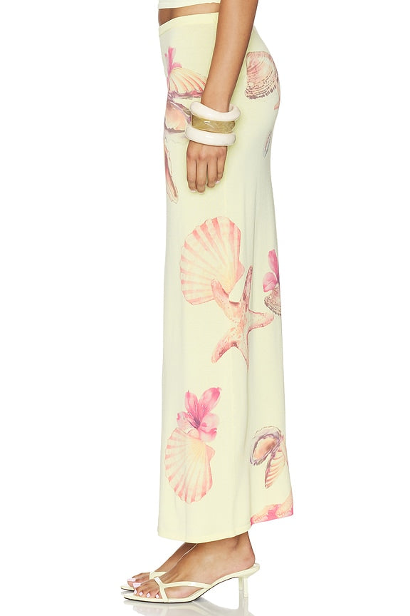 Katia Floral Print Midi Skirt