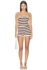 Pamelah Stripe Romper