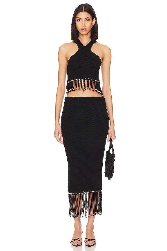 Bryony Fringe Top