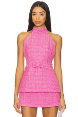 Lily Tweed Top