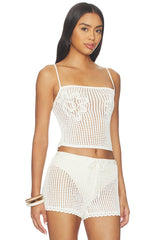 Malu Pointelle Tank Top