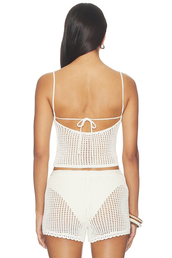 Malu Pointelle Tank Top