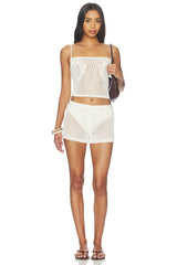 Malu Pointelle Tank Top