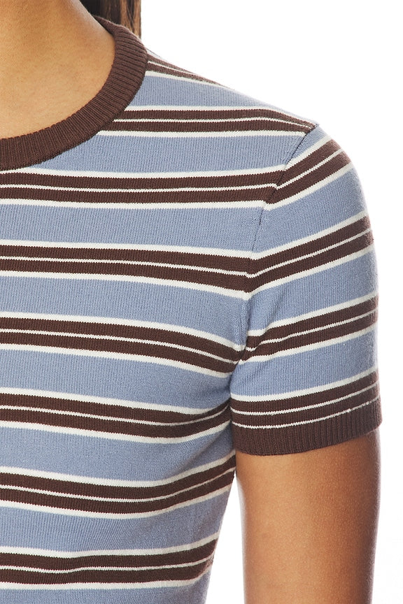 Haize Stripe Short Sleeve Tee