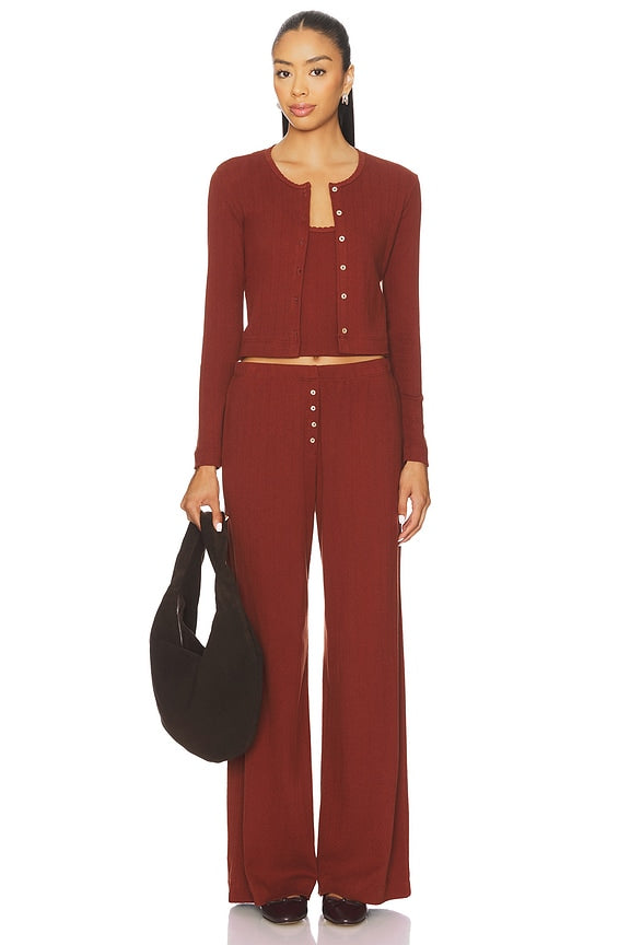 Pointelle Boxer Pant