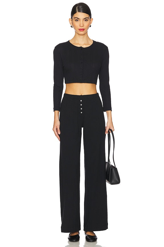 Pointelle Boxer Pant