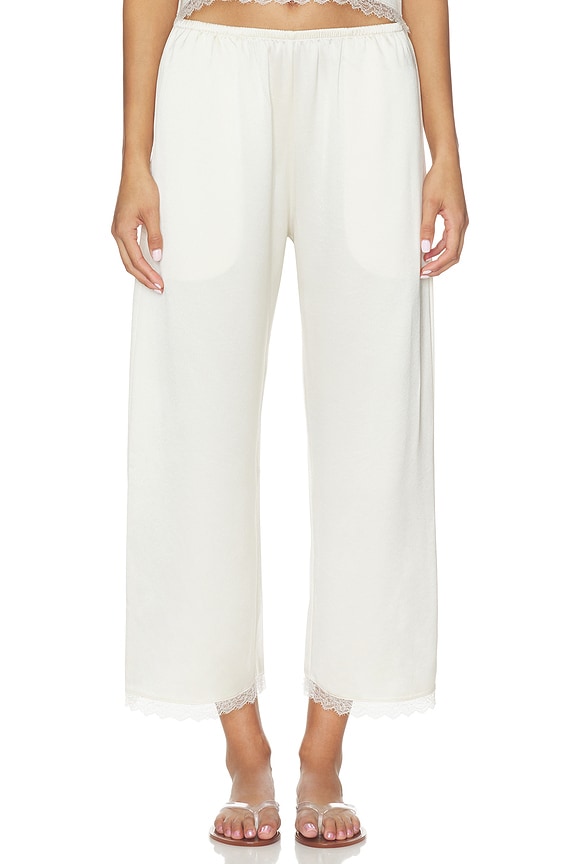 Barb Lace Crop Pant