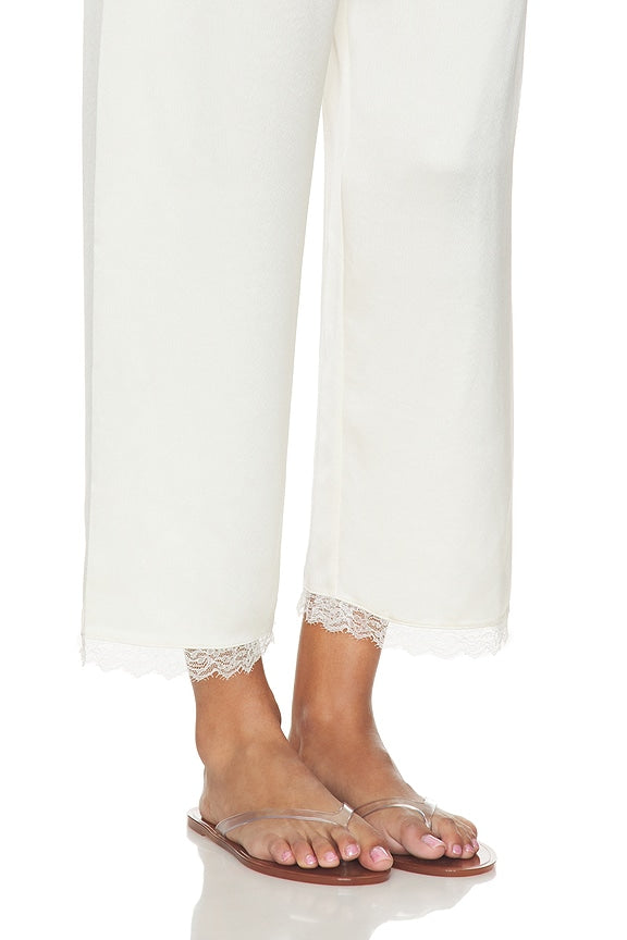 Barb Lace Crop Pant