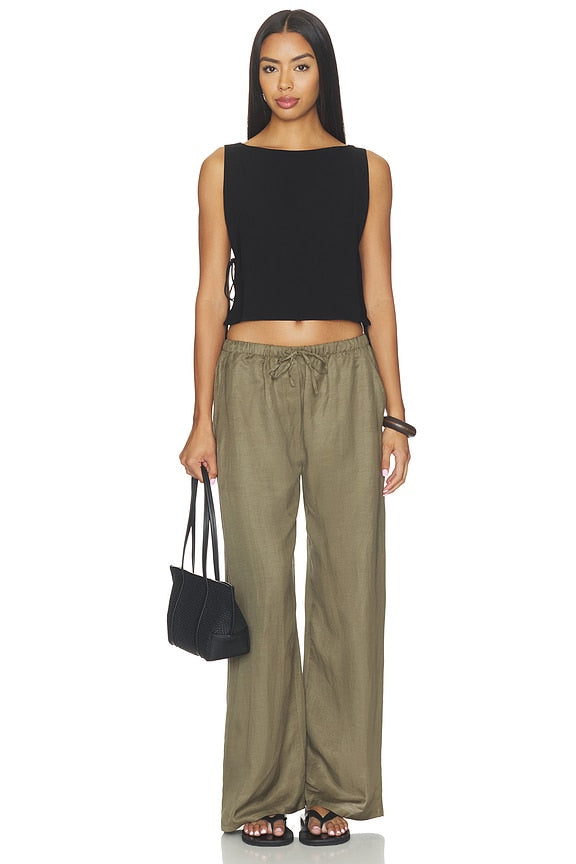 Ari Boatneck Tie Top