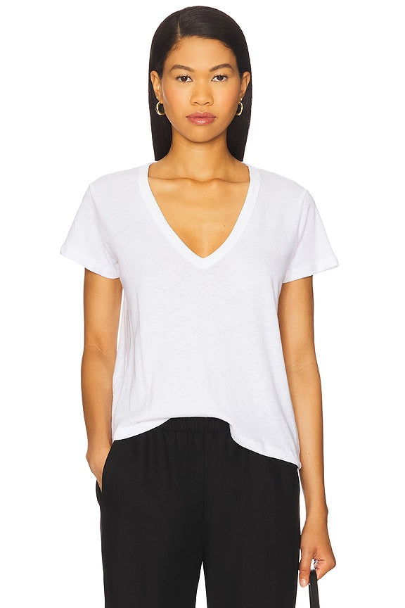Laura V Neck Tee