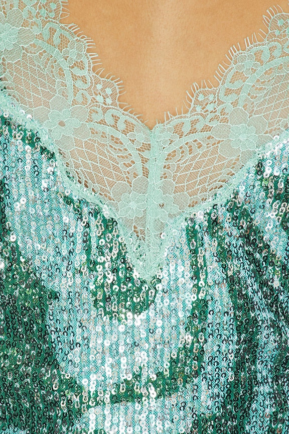 Hibiscus Halo Lace Cami