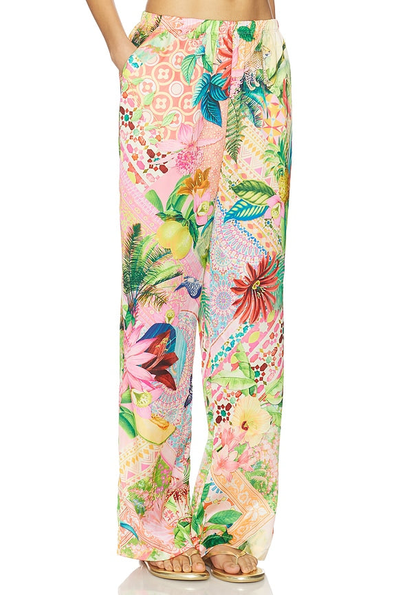 Elastic Waistband Pant