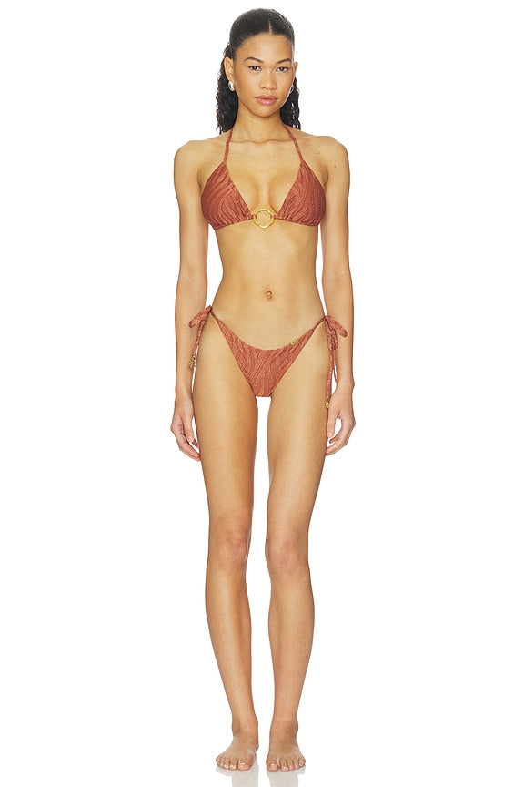 Muse Glow Seamless Ruched Back Brazilian