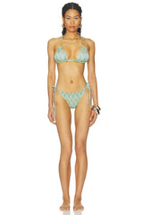 Lucid Waters Seamless Ruched Back Brazilian