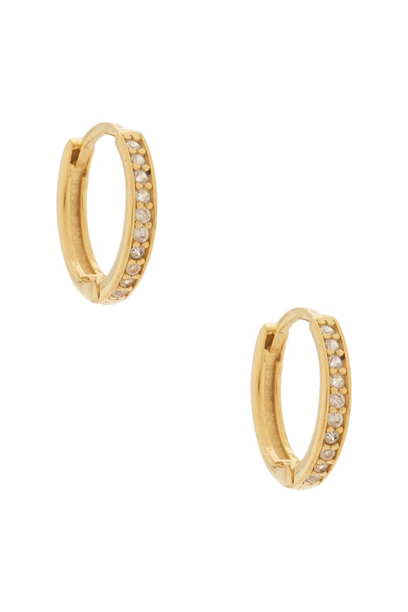 Micro Icon Huggies Earrings