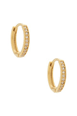 Micro Icon Huggies Earrings