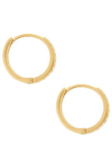 Micro Icon Huggies Earrings