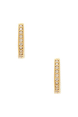 Micro Icon Huggies Earrings
