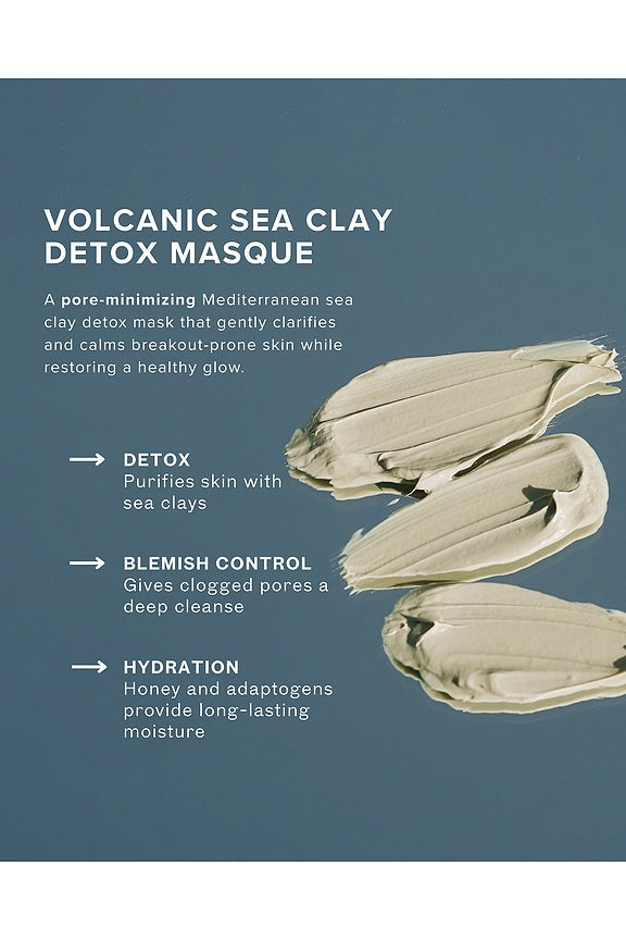 Spirulina + Ashwagandha Volcanic Sea Detox Masque