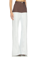 High-waist Combo Jeans
