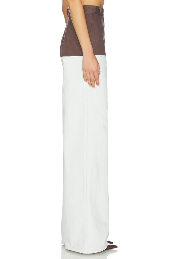 High-waist Combo Jeans