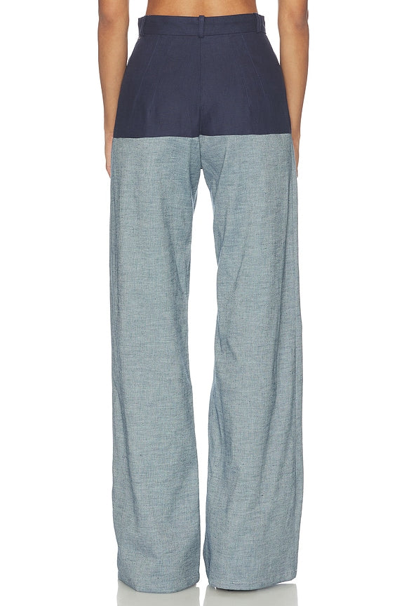 High-waist Combo Jeans