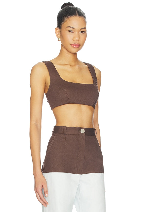 Tie Back Crop Top