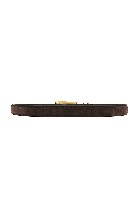 Elongated Buckle Belt