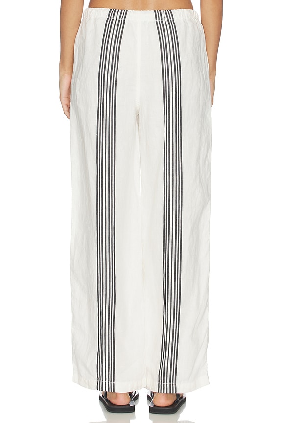 Linen Pull On Pants