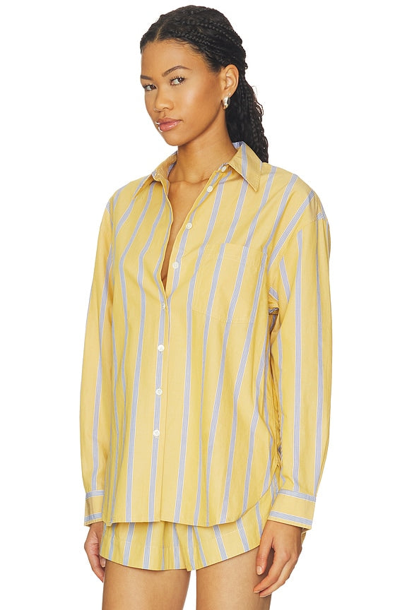 The Easy Shirt in Washed Poplin